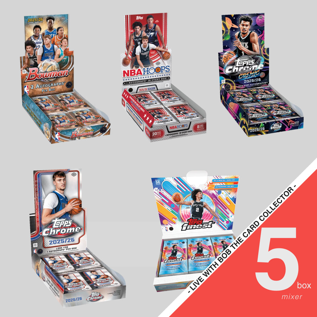 2025-26 Topps Basketball Mixer w/ Bob The Card Collector (5 Box)
